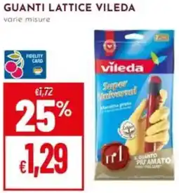 Pan Guanti lattice VILEDA offerta