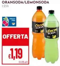 Pan Oransoda/lemonsoda offerta