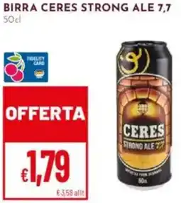 Pan Birra ceres strong ale 7,7 offerta
