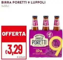 Pan Birra poretti 9 luppoli offerta