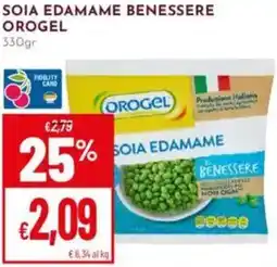 Pan Soia edamame benessere OROGEL offerta