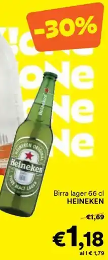 Unes Birra lager HEINEKEN offerta
