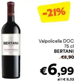 Unes Valpolicella DOC BERTANI offerta