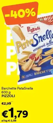 Unes Barchette PataSnella PIZZOLI offerta