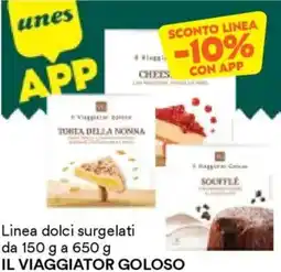 Unes Linea dolci surgelati offerta