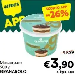 Unes Mascarpone GRANAROLO offerta