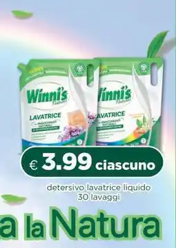 Acqua & Sapone Winni's Naturel LAVATRICE offerta