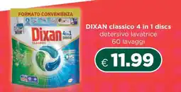 Acqua & Sapone DIXAN classico 4 in 1 discs offerta