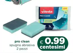 Acqua & Sapone pro clean spugna abrasiva 2 pezzi offerta