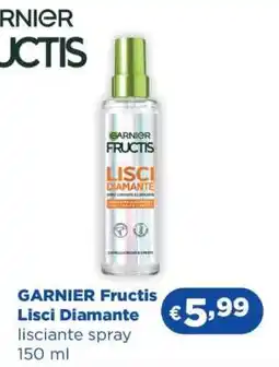Acqua & Sapone GARNIER Fructis Lisci Diamante offerta
