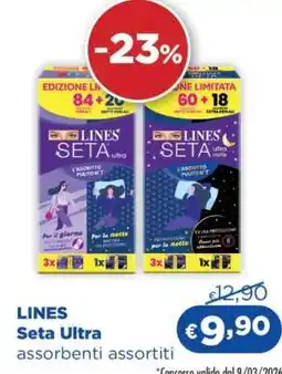 Acqua & Sapone LINES SETA ULTRA offerta