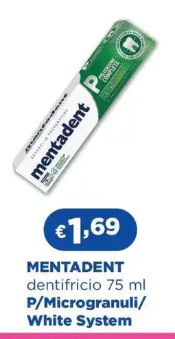 Acqua & Sapone MENTADENT offerta