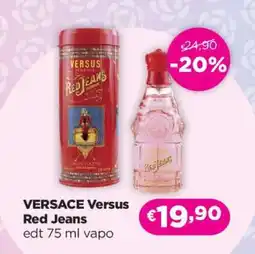 Acqua & Sapone VERSACE Versus Red Jeans offerta