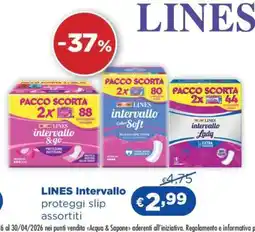 Acqua & Sapone LINES INTERVALLO offerta