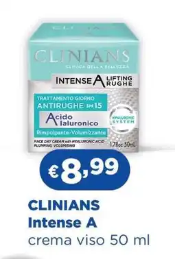 Acqua & Sapone CLINIANS Intense A offerta