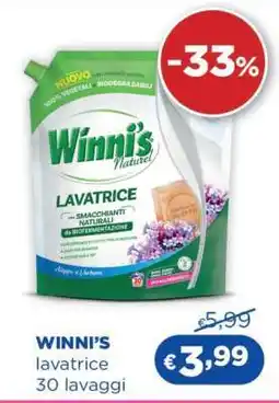 Acqua & Sapone WINNI'S lavatrice 30 lavaggi offerta