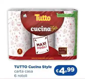 Acqua & Sapone Tutto Cucina Style offerta
