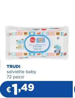 Acqua & Sapone TRUDI salviette baby 72 pezzi offerta
