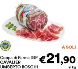 Unes Coppa di Parma IGP CAVALIER UMBERTO BOSCHI offerta