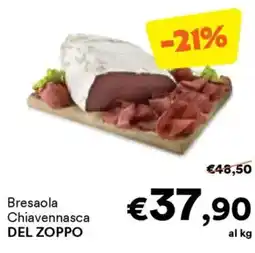Unes Bresaola Chiavennasca DEL ZOPPO offerta