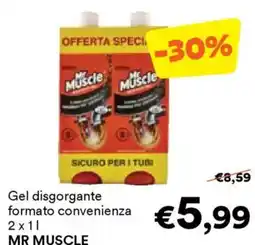 Unes Gel disgorgante formato convenienza MR MUSCLE offerta