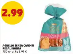 PENNY Agnello senza canditi REGALI BONTÀ offerta