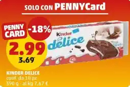 PENNY Kinder delice offerta