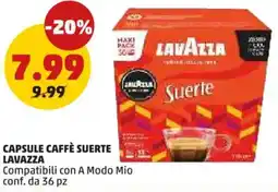 PENNY Capsule caffè suerte LAVAZZA offerta
