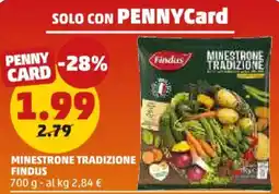 PENNY Minestrone tradizione FINDUS offerta