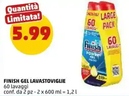 PENNY Finish gel lavastoviglie offerta