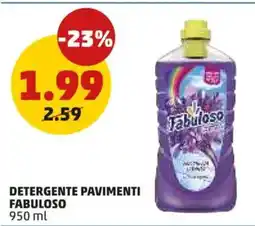 PENNY Detergente pavimenti FABULOSO offerta
