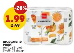 PENNY Asciugatutto PENNY. offerta