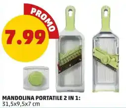 PENNY Mandolina portatile 2 in 1 offerta