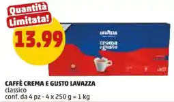 PENNY Caffè crema e gusto LAVAZZA offerta