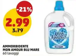 PENNY Ammorbidente mon amour BLU MARE 60 lavaggi offerta