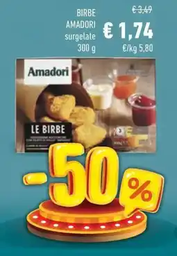 Conad Birbe amadori surgelate offerta