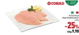 Conad Petto di pollo CONAD PERCORSO QUALITÀ offerta