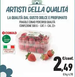 Conad Fragole CONAD PERCORSO QUALITÀ offerta