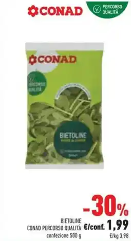 Conad Bietoline CONAD PERCORSO QUALITÀ offerta