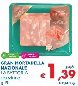 MD Discount Gran mortadella nazionale LA FATTORIA offerta
