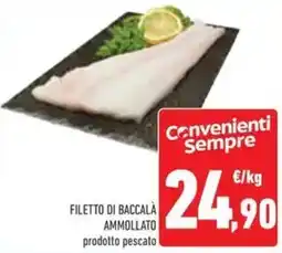 Conad Filetto di baccalà ammollato offerta