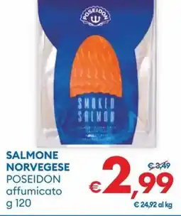 MD Discount Salmone norvegese POSEIDON affumicato offerta