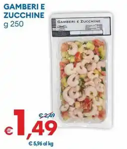 MD Discount Gamberi e zucchine offerta