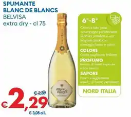 MD Discount Spumante blanc de blancs BELVISA offerta