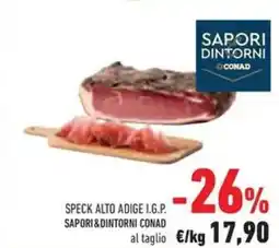 Conad Speck alto adige i.g.p. SAPORI&DINTORNI CONAD offerta