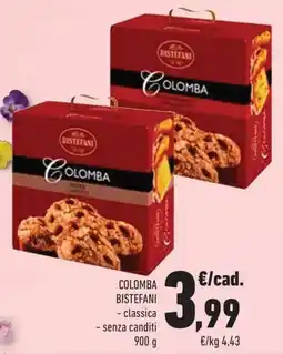 Conad Colomba bistefani classica, senza canditi offerta