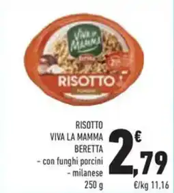 Conad Risotto viva la mamma BERETTA offerta