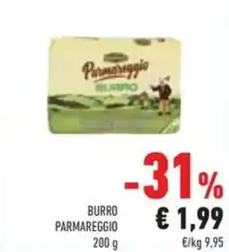 Conad Burro parmareggio offerta