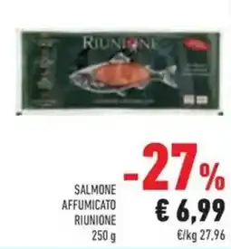 Conad Salmone affumicato RIUNIONE offerta