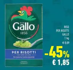 Conad Riso per risotti gallo offerta